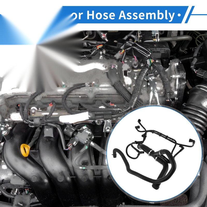 Land Rover LR4 3.0L V6 Radiator Hose Assembly (2014-2016)