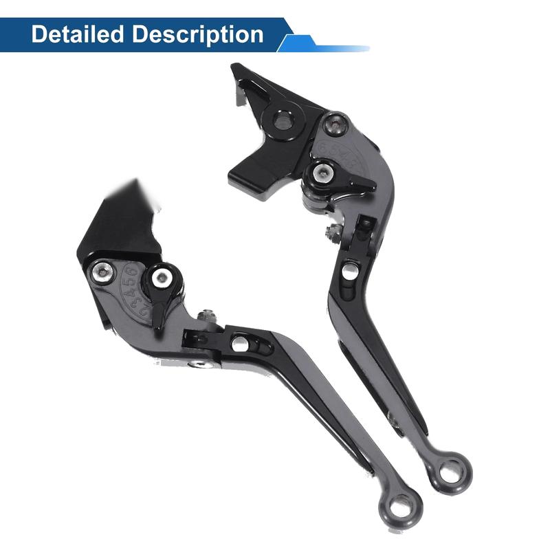 Honda X11 (1999-2002) - Titanium Black Adjustable Brake Clutch Levers