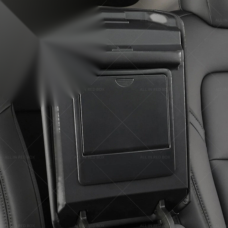 Tesla Model 3 Y Armrest Hidden Storage Box Console Organizer Tray