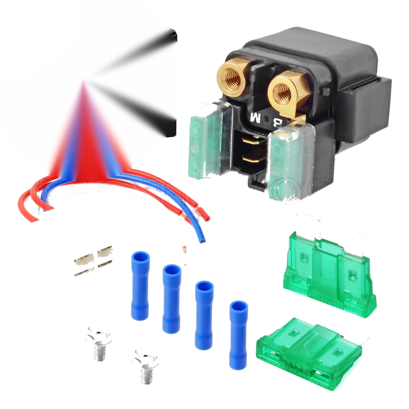 Yamaha Royal Star Starter Solenoid Relay B-M & Plug (1999–2012)