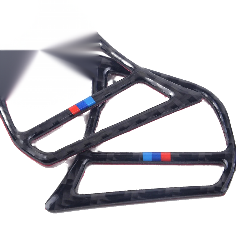 BMW 3 4 Series Steering Wheel Control Button Carbon Fiber Trim (2012-2020)