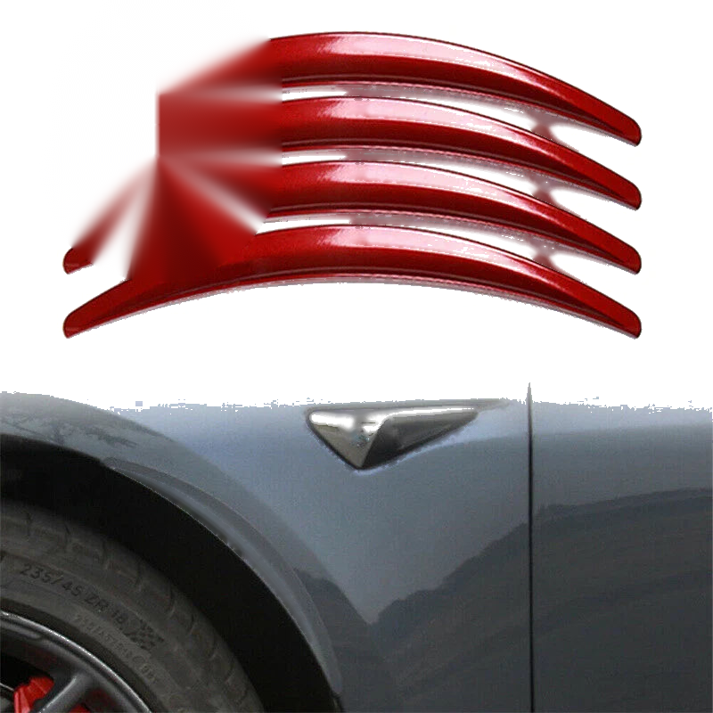 Tesla Model 3 Fender Flares Car Mudguard Eyebrow Protector (2017–2020)