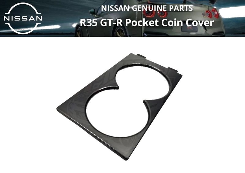 NISSAN R35 GT-R Pocket Coin Cover Panel Trim (2007–2023)