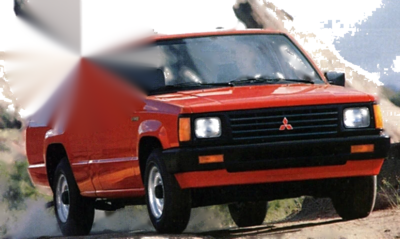 Mitsubishi L200 Tailgate Handle Black (1986-1994)