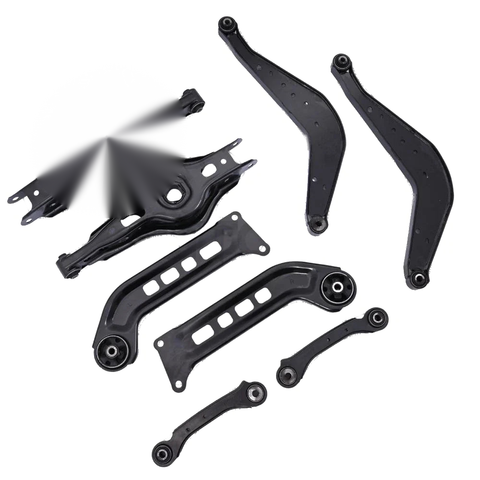 Chevrolet Malibu 2x Upper & Lower Rear Control Arms w/ Bushings (2016–2023)