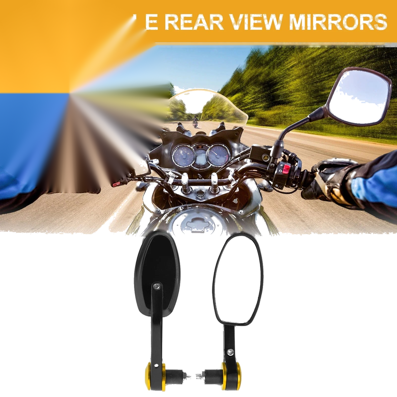 M8 M8 1 Set Motorcycle Rear View Mirrors
