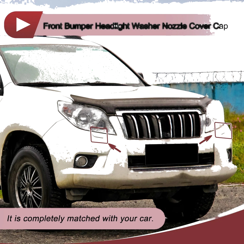 Toyota Land Cruiser Headlight Washer Nozzle Cover (2008-2021)