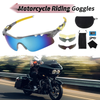 PC Cycling Sunglasses 1 Set Motorcycle Riding Goggles