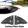 Subaru BRZ Rear Vent Window Louvers Cover Trim (2013-2020)