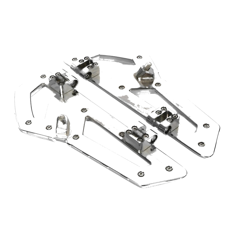 Harley Street Glide Chrome Rider Driver Floorboard Footboard (2000-2024)