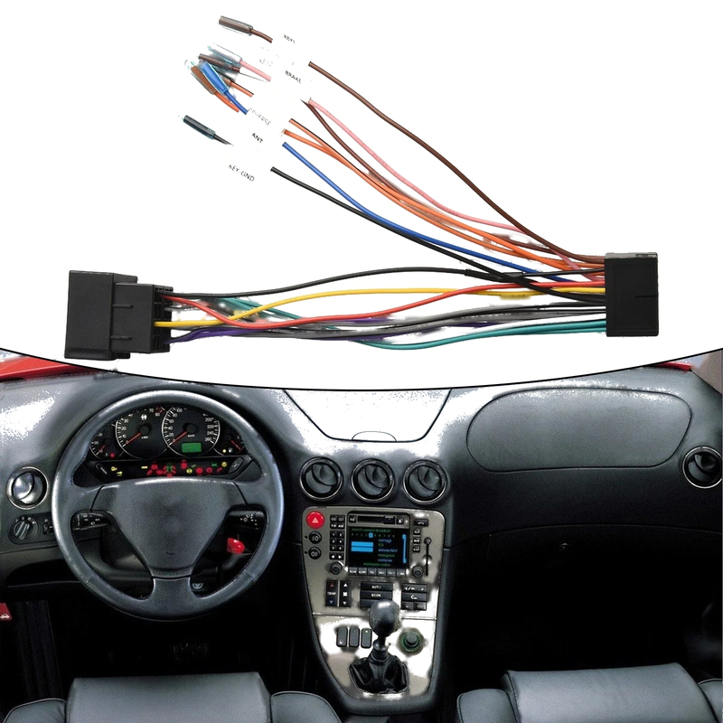 20PIN Wiring Harness / ISO Car Stereo