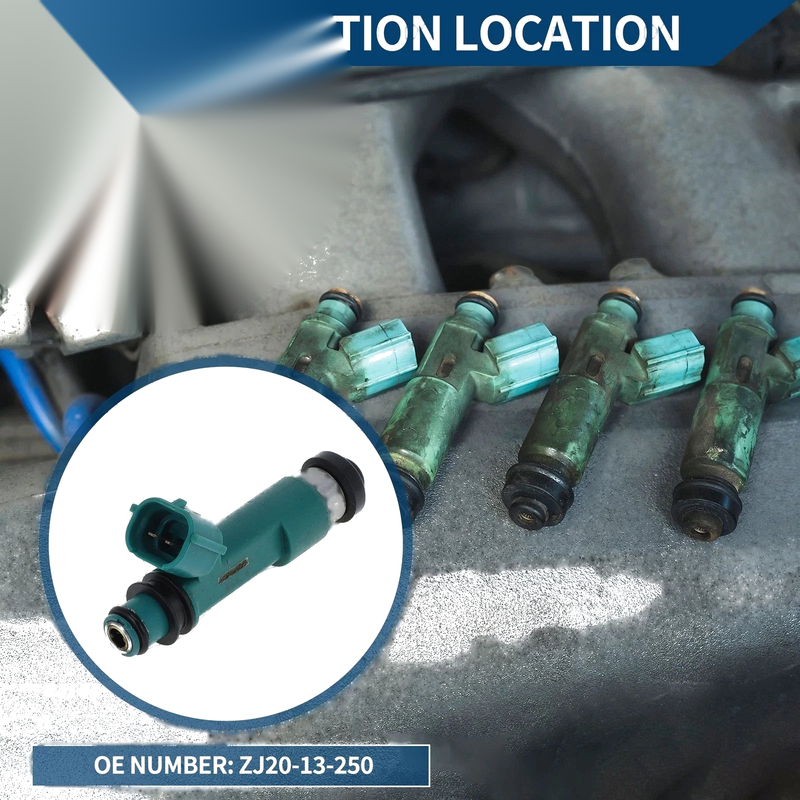 MAZDA 2 Hatchback 1.3 Fuel Injector No.ZJ20-13-250 (2007-2015)