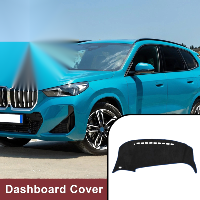 Toyota Estima 50 series Dash Cover Mat Pad Black Blue (2006–2019)