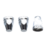 Kenworth Freightliner Western Star 33mm Chrome Nut Covers (20-20)
