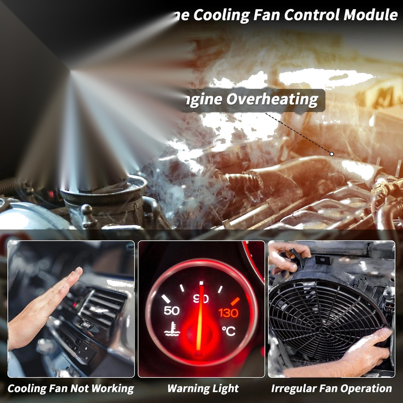 Ford Flex, Fusion, Taurus Engine Cooling Fan Control Module (2009-2019)