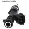 Nissan VERSA 1.6 HR16DE (2011-2020) 1 Pc Black Fuel Injector 166003BS0A