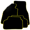 BMW 3 Series E36 4-Door Sedan Black Floor Mats (1990-2000)