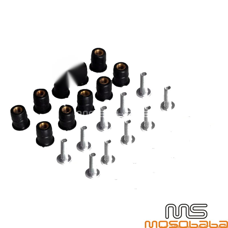 Motorcycles Windshield Fairing Bolts 10 x M5 Stainless Steel Screws
