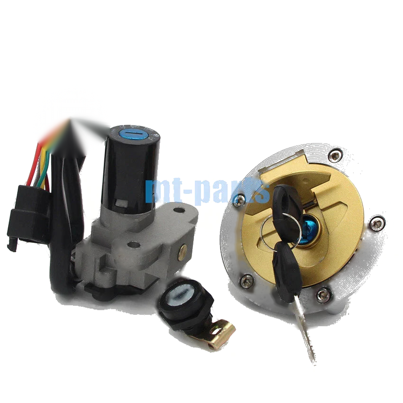 Ducati 748 / 916 / ST4 Ignition Key Switch & Fuel Tank Cap Set (1994-2003)