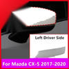Mazda CX-5 Left Driver Side 1x Rearview Mirror Cap Cover (2017–2020)