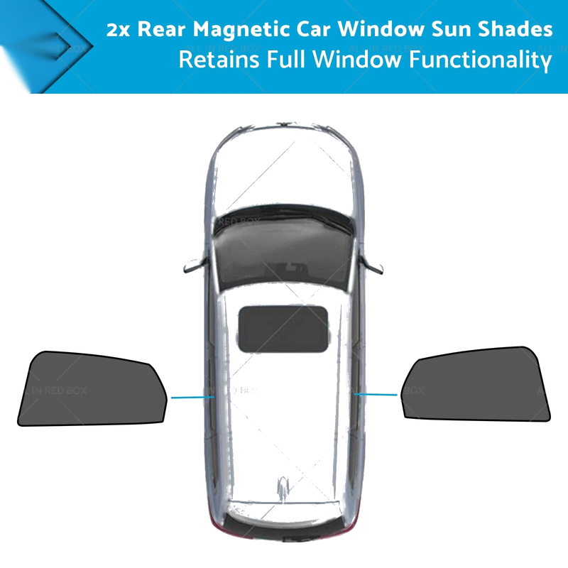 Mazda CX-3 Rear Magnetic Sun Shades (2015-Current)
