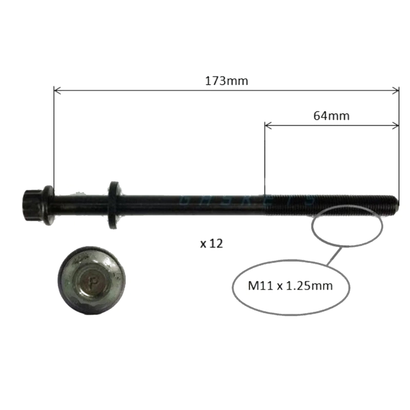 Subaru Impreza GC GD GF GG 2.0L EJ205 Cylinder Head Bolt Set (1998-2005)