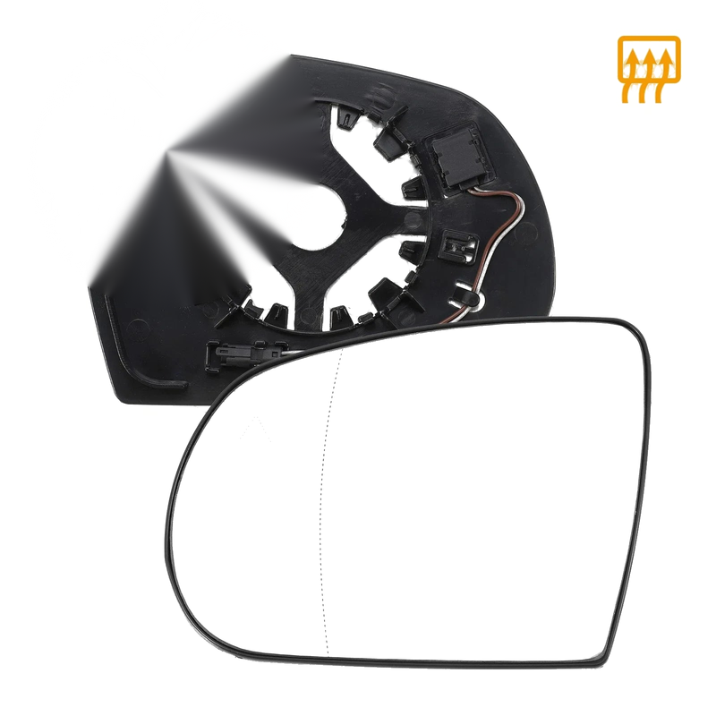 Jeep Cherokee Heated Left Side Mirror Glass (2014-2019)