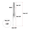 Honda Civic Fit M10X1.5 Silver Tone Shift Knob Extender