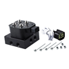 Universal Car Manifold Valve Block 0-200 PSI 1/4" NPT