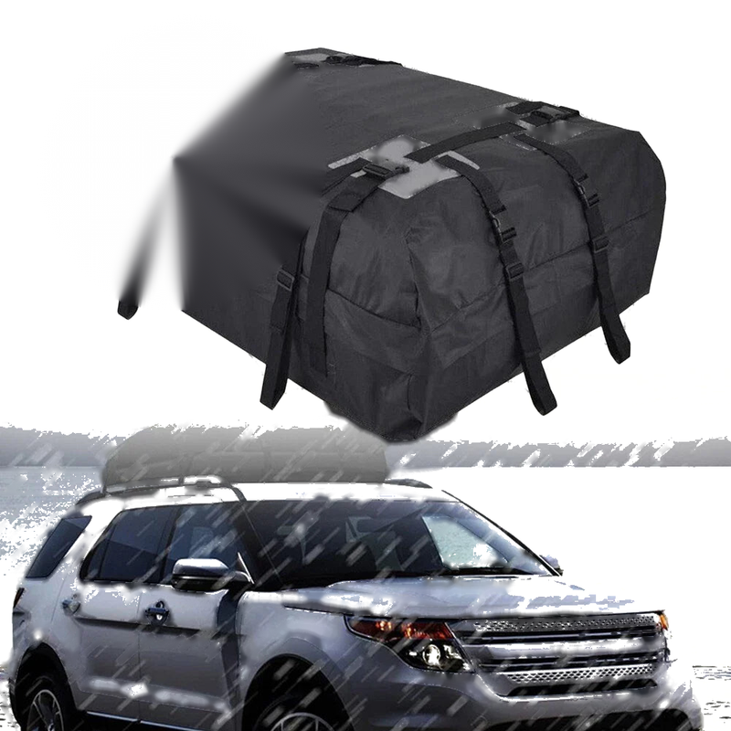 Cars Car Roof Cargo Bag 15 cu ft Waterproof Tear-Resistant