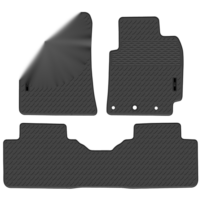 Kia Cerato BD Full Set Custom Fit Rubber Floor Mats (2018 - 2024)
