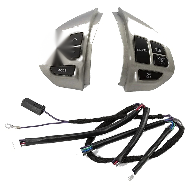 Mitsubishi Outlander ASX Steering Wheel Switch Buttons Silver (2010-2023)