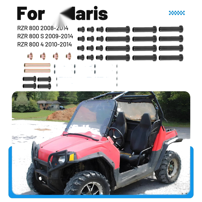Polaris RZR 800 S Front Rear A-Arm Bushing Kit (2008–2014)