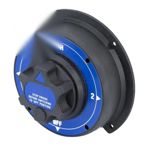 Heavy Duty Battery Isolator Switch, Surface Mount, 4 Position