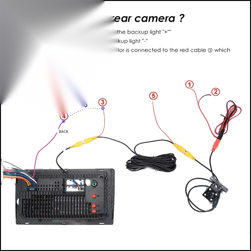 Volvo S80 Car Reverse Rear View Backup Camera (2010–2015)