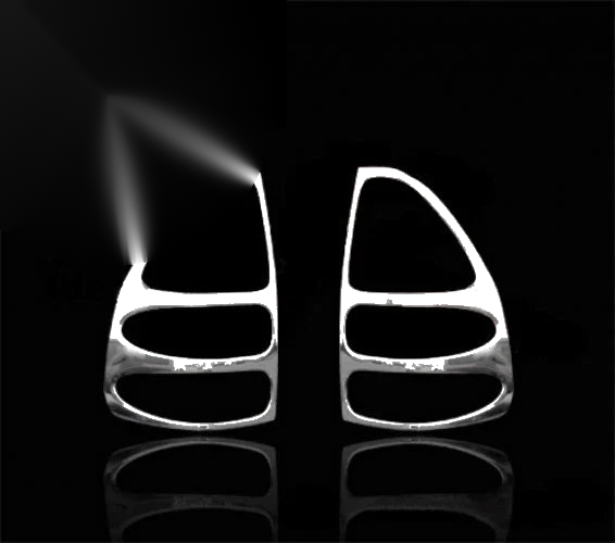 Toyota Prado Taillight Molding Cover Trim (2003-2009)