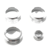Honda Civic (2022 - Present) Silver 4 x AC Climate Control Knob Ring Covers