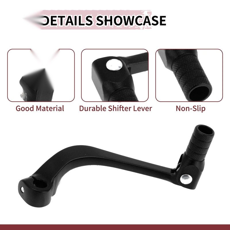 Honda CRF110F 2013-2018 Black Folding Shifter Lever