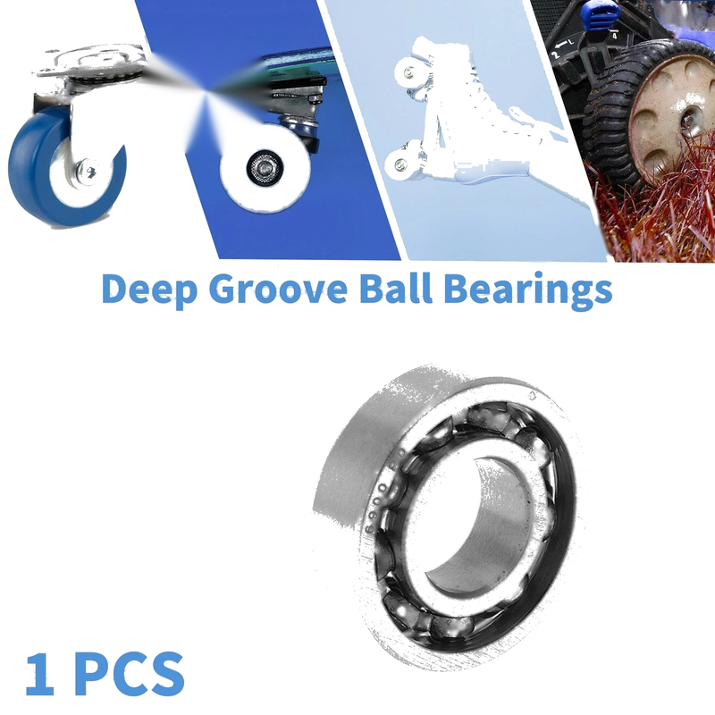 Scooter Skateboard Wheel 10x22x6mm Deep Groove Ball Bearings