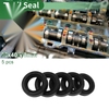 Make Model Oil Seal 25x40x10mm NBR Black Rotary Shaft Seal