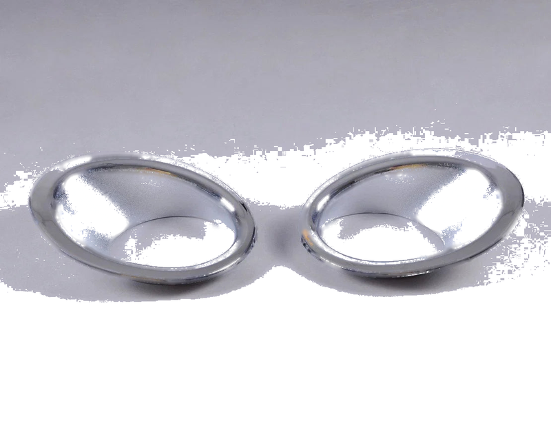 Nissan Qashqai 2 x Front Fog Light Covers (2012)