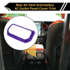 Jeep Wrangler JL JLU Rear Air Vent AC Outlet Panel Cover (2018-2023)