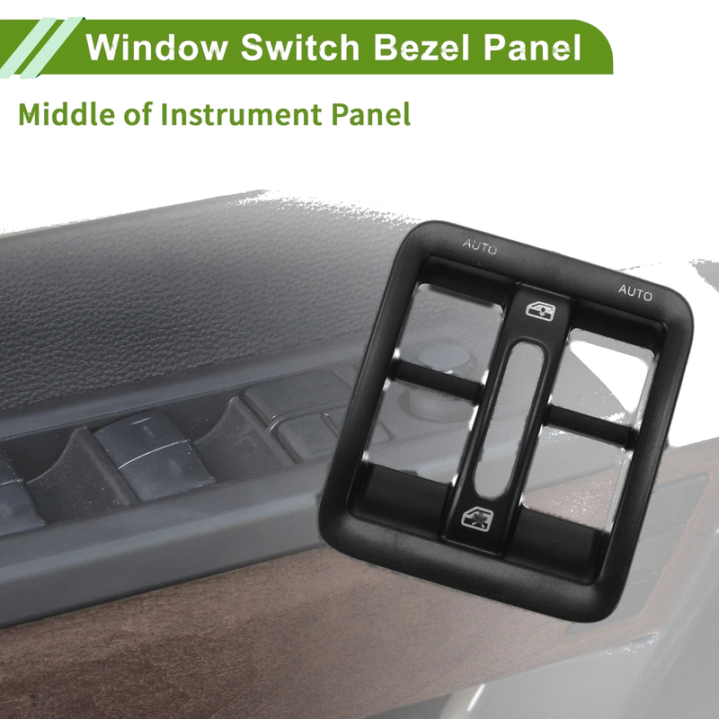Jeep Wrangler Window Switch Bezel Cover (2011-2018)