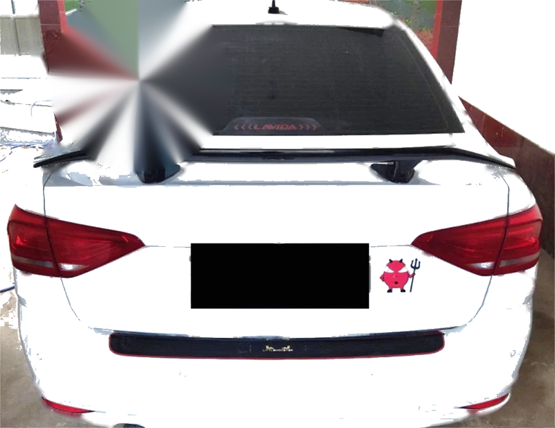 Lexus ES350 300H Sedan Glossy Black ABS Universal Rear Spoiler (2007-2022)