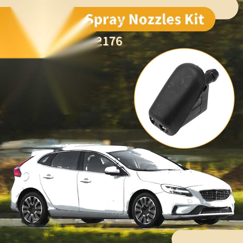 Ford Fiesta Windshield Washer Nozzle Kit 2 x (2001-2007)