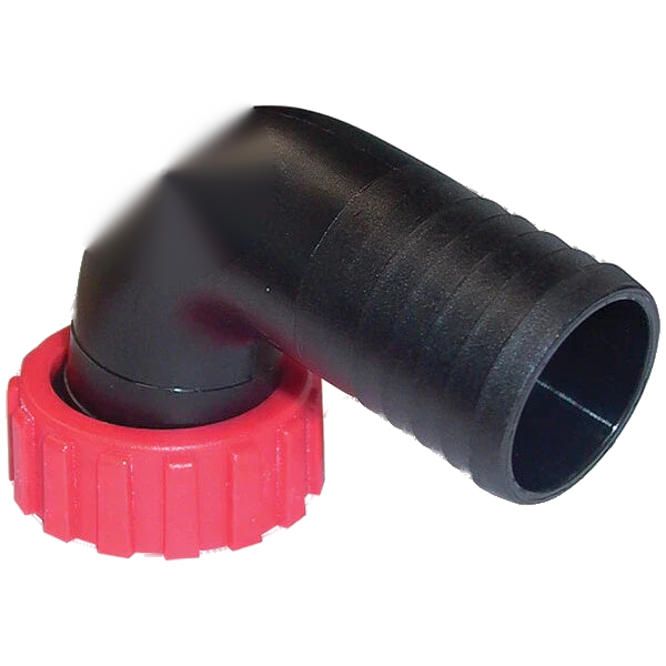 Marine Applications Nylon Pumping Fitting 1-1/2" BSP 90° Swivel Connector