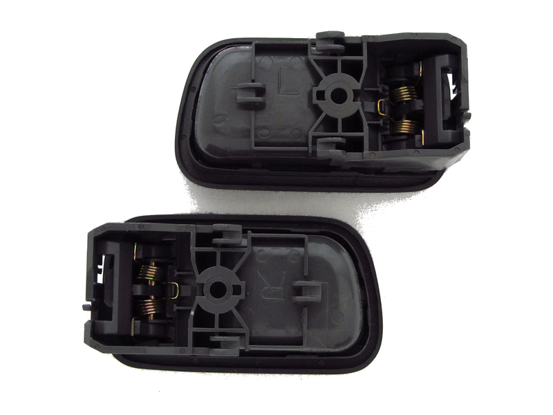 Nissan Navara D22 Ute Pickup Grey Interior Inner Door Handle Pair