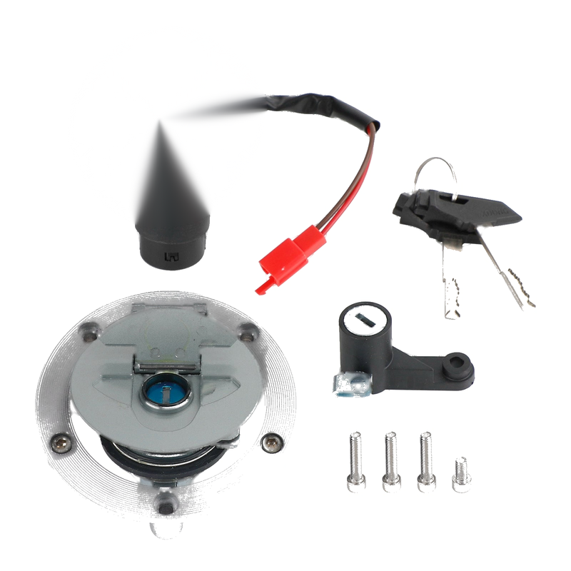 Ignition Lock, Fuel Tank Cap And Seat Lock Fits Yamaha YZF-R15 MT-15 2013-2018