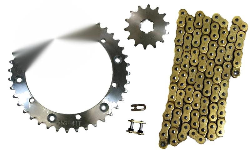 Yamaha Banshee 520x104 O-Ring Drive Chain and 14/41 Sprockets (1989–2006)