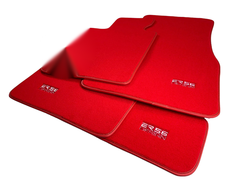 BMW 6 Series F06 GC Premium Red Floor Mats (2012-2018)